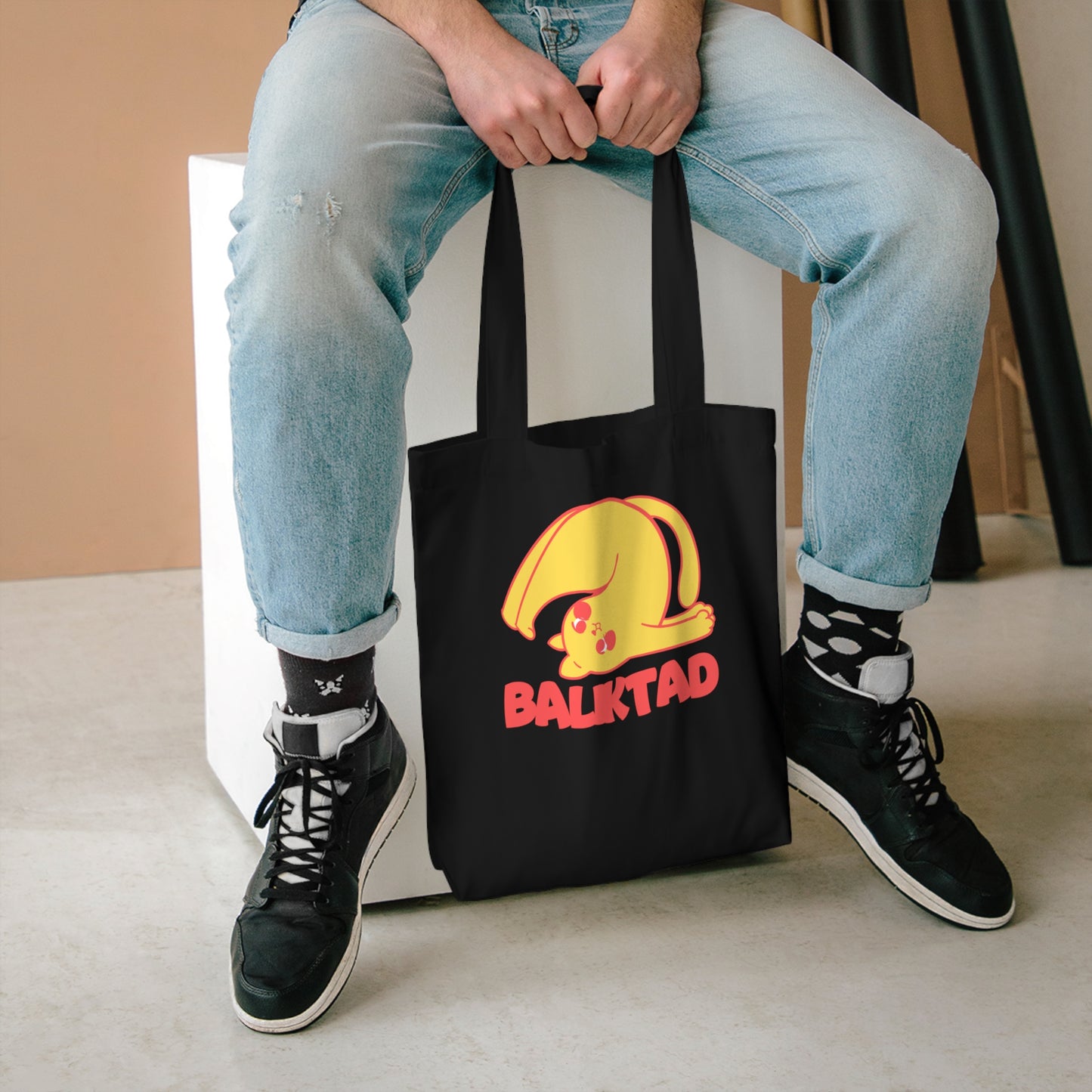 BALIKTAD - Cotton Tote Bag | Cats | Cat lover | Filipino | Tagalog