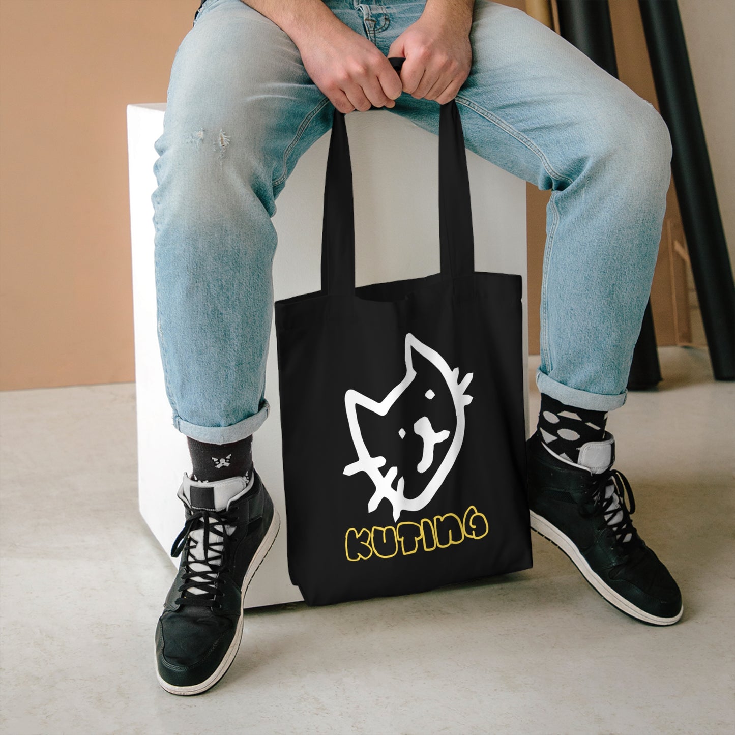 KUTING  Cotton Tote Bag | Cats | Cat lover | Filipino | Tagalog