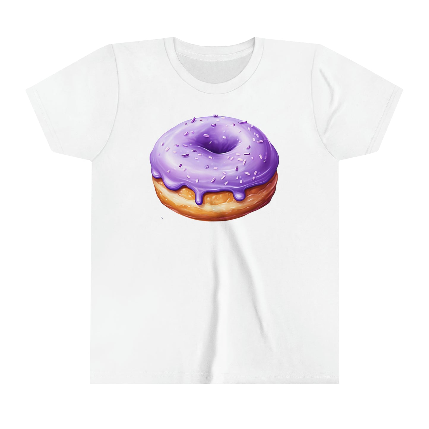 UBE DONUT Kids Short Sleeve T-Shirt | Filipino | Dessert | Purple Yam | Philippines