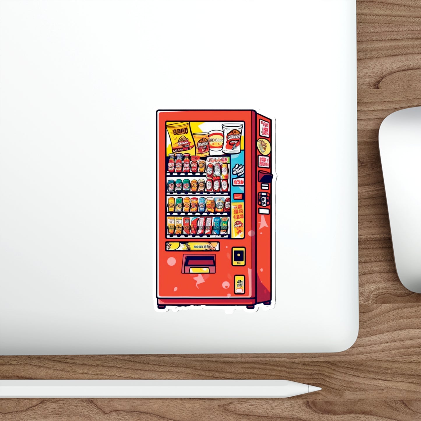 Japanese Vending Machine - Die-Cut Stickers