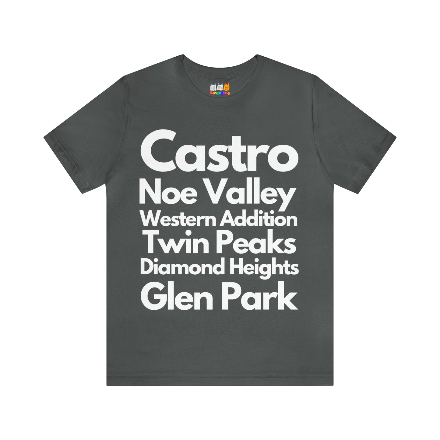 SAN FRANCISCO CASTRO Unisex Jersey Short Sleeve T-Shirt | San Francisco | Bay Area | California