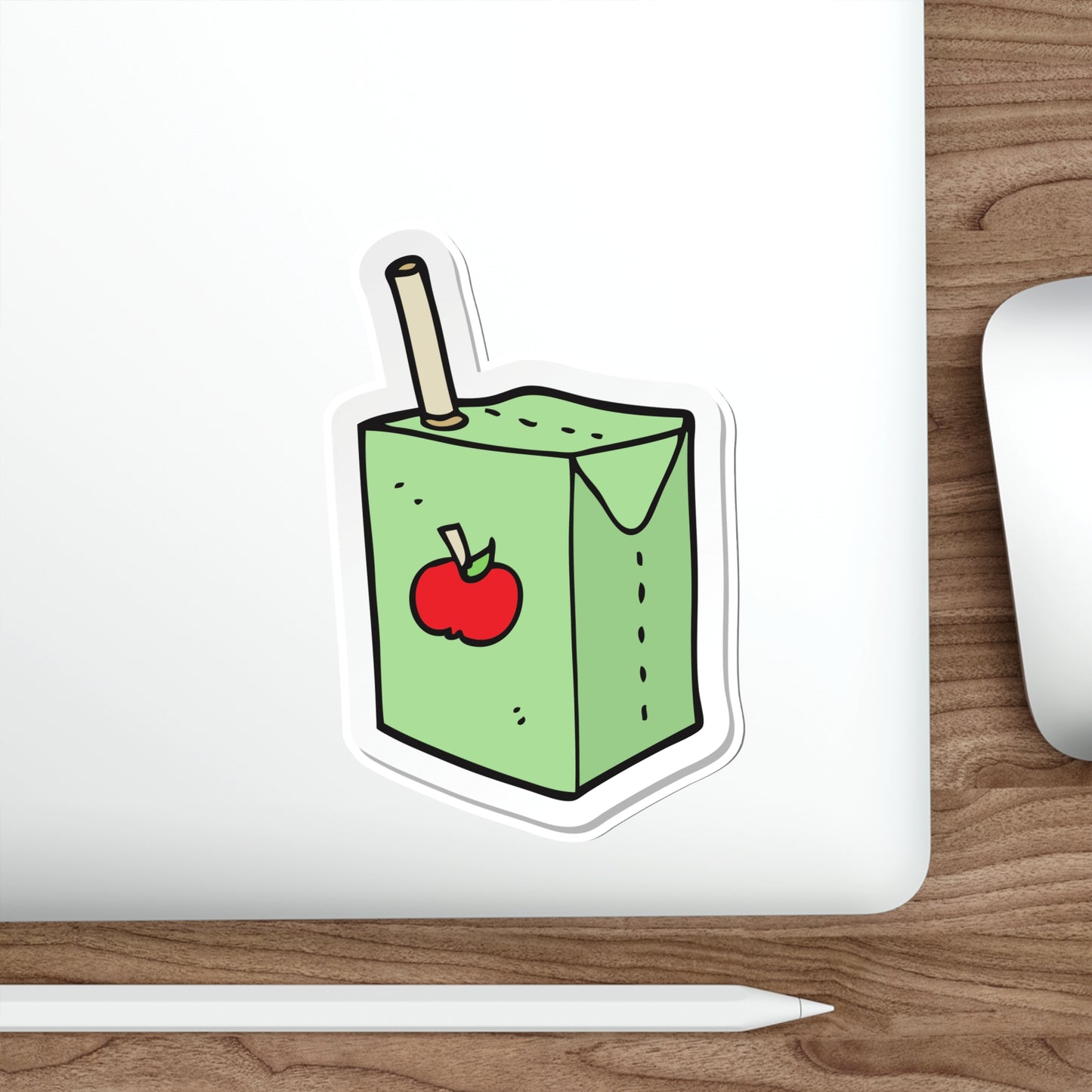 APPLE JUICE BOX Die-Cut Stickers Laptop Car Skateboard Luggage Hydroflasks Phone waterproof snacks lunchbox