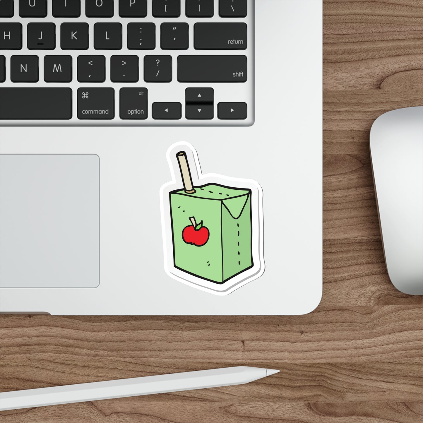 APPLE JUICE BOX Die-Cut Stickers Laptop Car Skateboard Luggage Hydroflasks Phone waterproof snacks lunchbox