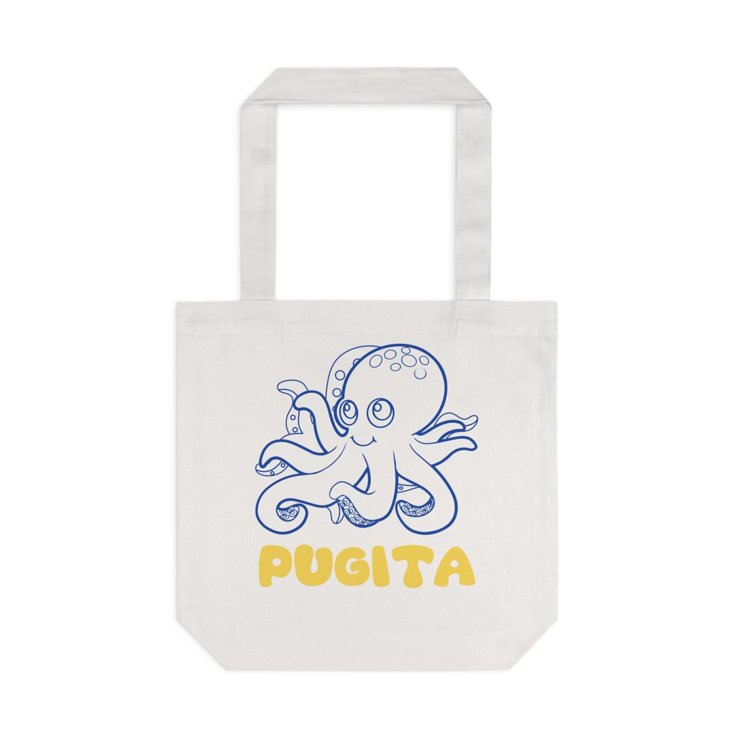 PUGITA Cotton Tote Bag | Octopus | Filipino | Tagalog