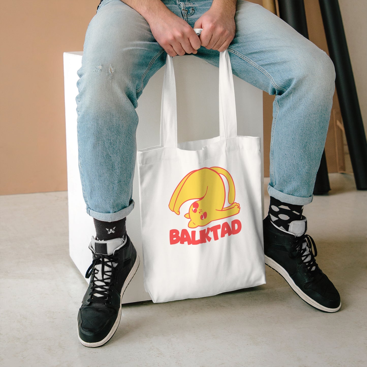 BALIKTAD - Cotton Tote Bag | Cats | Cat lover | Filipino | Tagalog