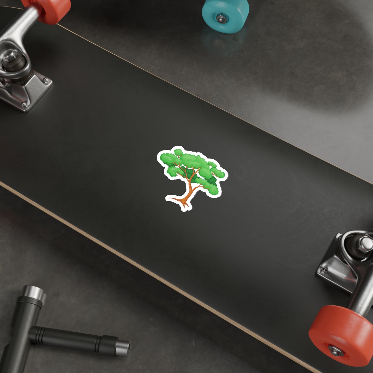 Tree  Die-Cut Stickers Vinyl Stickers Laptop Car Skateboard Luggage Hydroflasks Phone waterproof