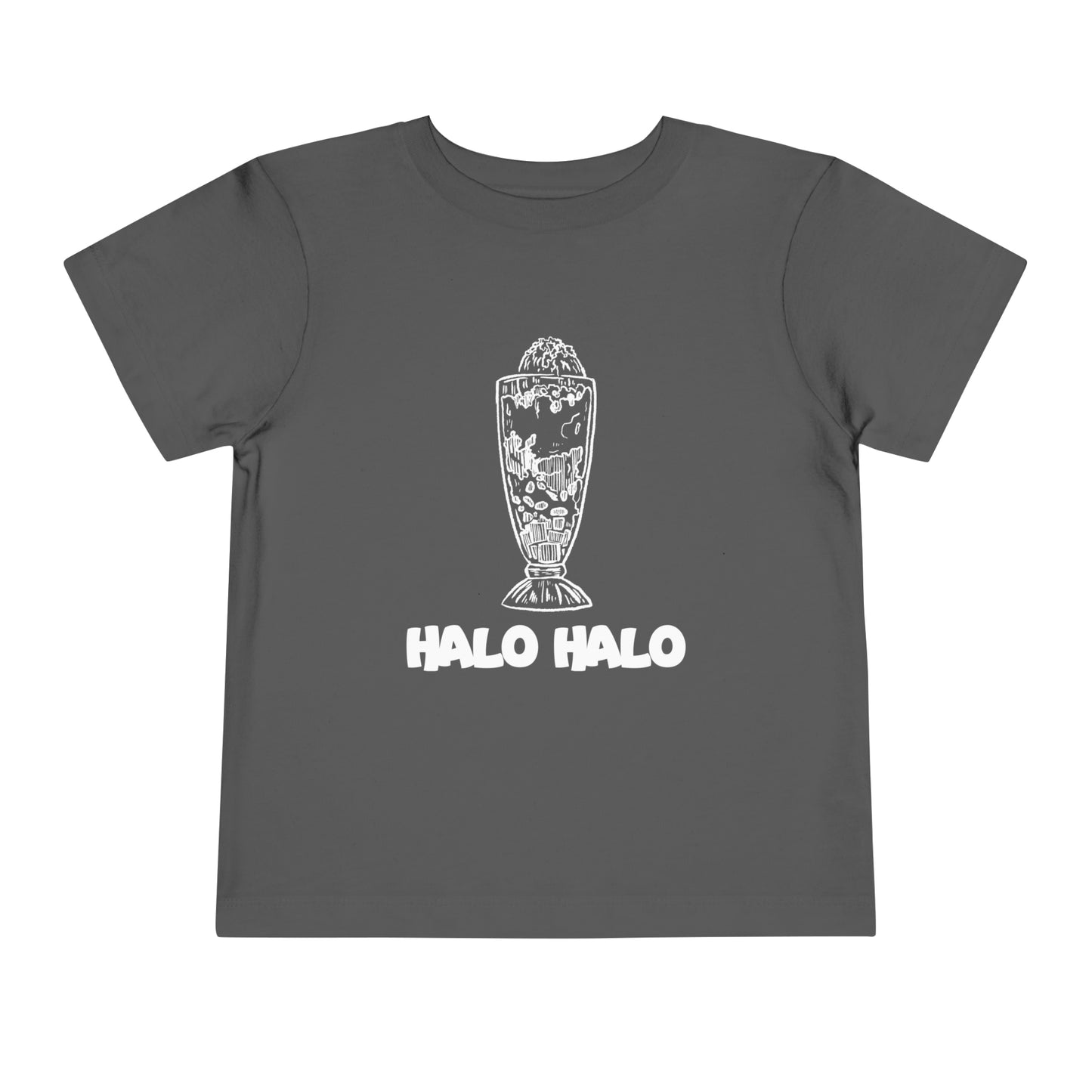 HALO HALO Toddler Short Sleeve T-Shirt | Filipino | Tagalog | Dessert