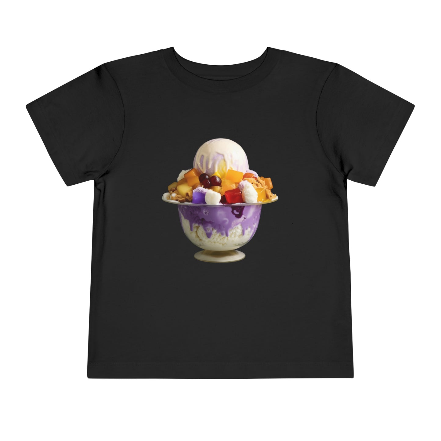 HALO-HALO Toddler Short Sleeve  T-Shirt | Filipino | Tagalog | Dessert | Sweet