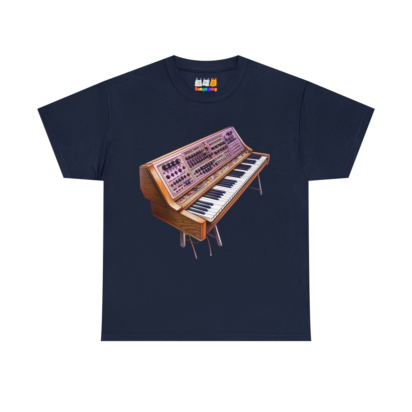 Polyphonic Synthesizer Unisex Heavy Cotton T-Shirt | Electronic Music | Beat Making | Hip Hop | Music Production