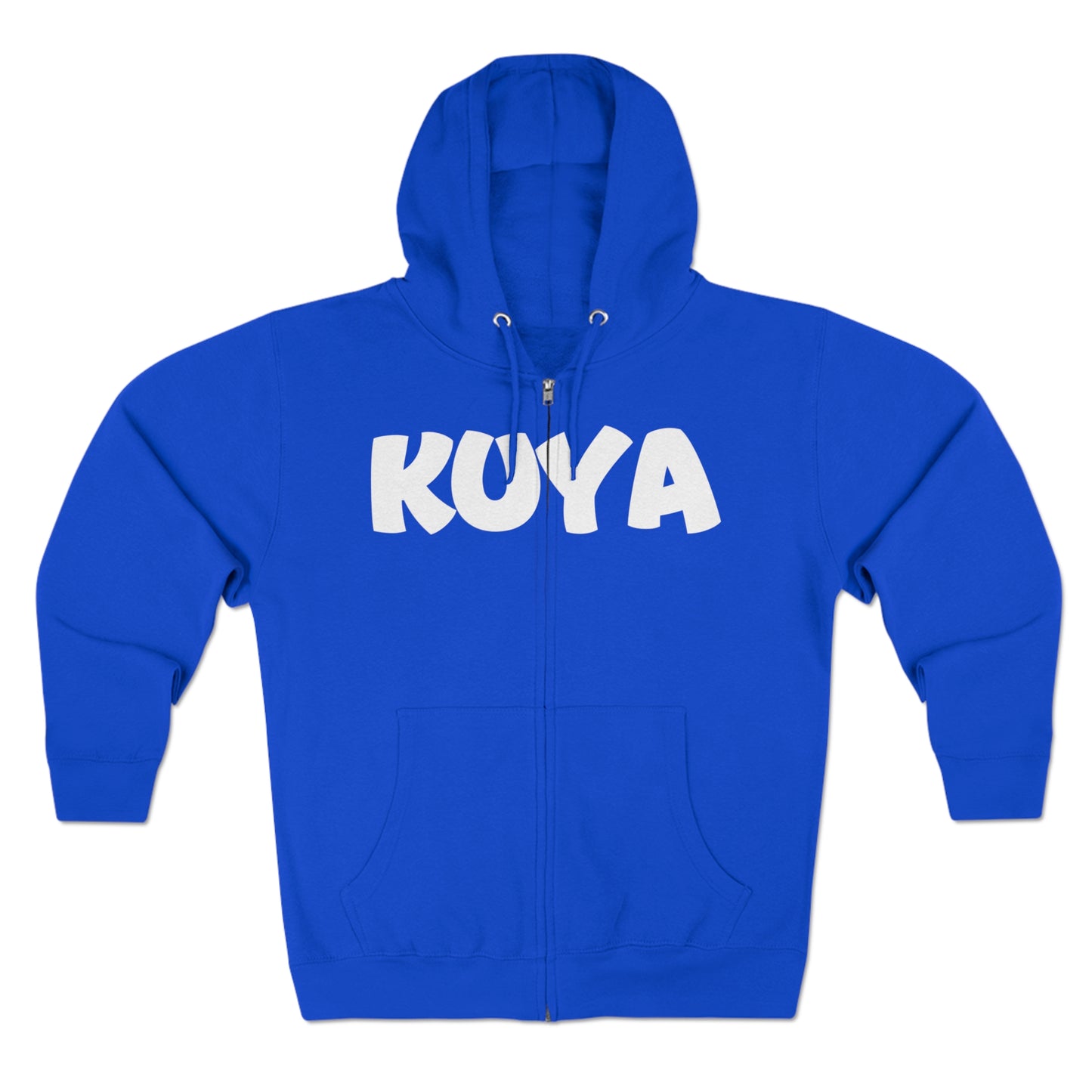 KUYA Unisex Premium Full Zip Hoodie | Filipino | Tagalog | Brother | Family