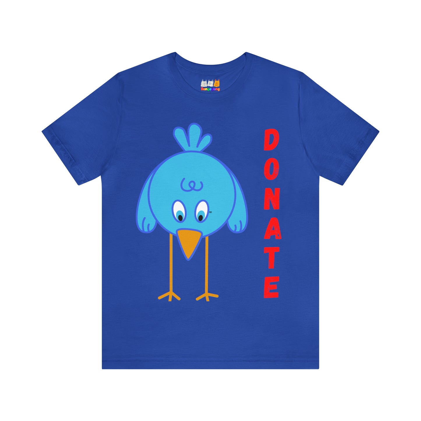 DONATE BLUE BIRD Unisex Ultra Cotton T-Shirt donation for a cause.