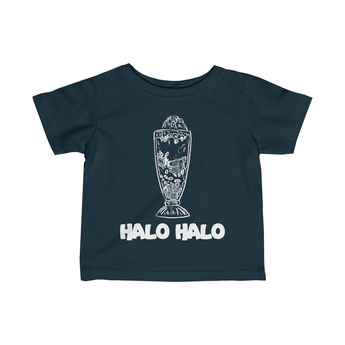 HALO HALO Infant Fine Jersey T-Shirt | Filipino | Tagalog | Dessert