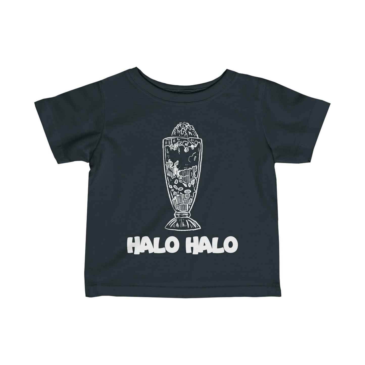 HALO HALO Infant Fine Jersey T-Shirt | Filipino | Tagalog | Dessert