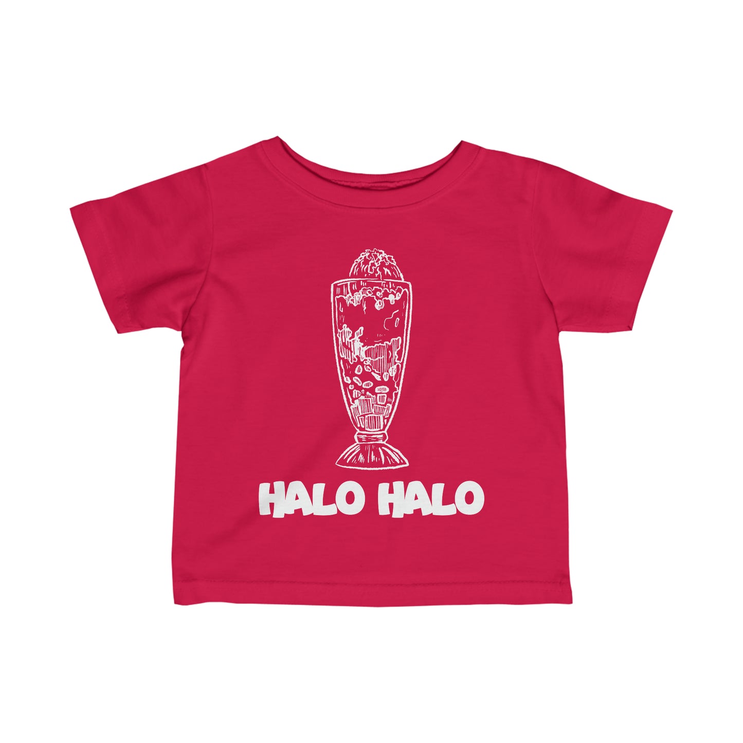 HALO HALO Infant Fine Jersey T-Shirt | Filipino | Tagalog | Dessert