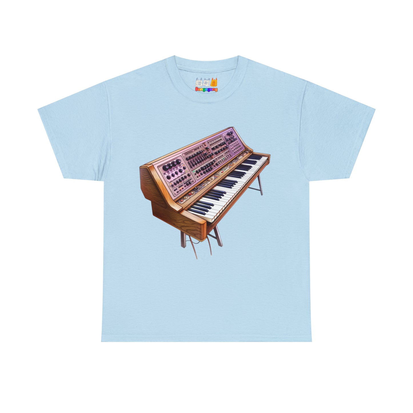 Polyphonic Synthesizer Unisex Heavy Cotton T-Shirt | Electronic Music | Beat Making | Hip Hop | Music Production