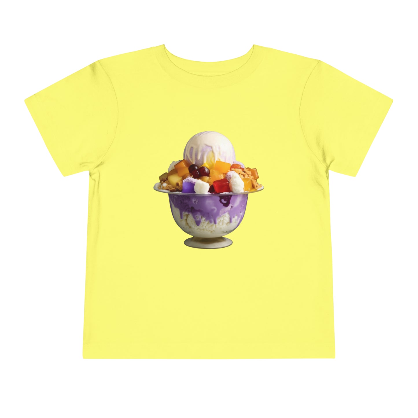 HALO-HALO Toddler Short Sleeve  T-Shirt | Filipino | Tagalog | Dessert | Sweet