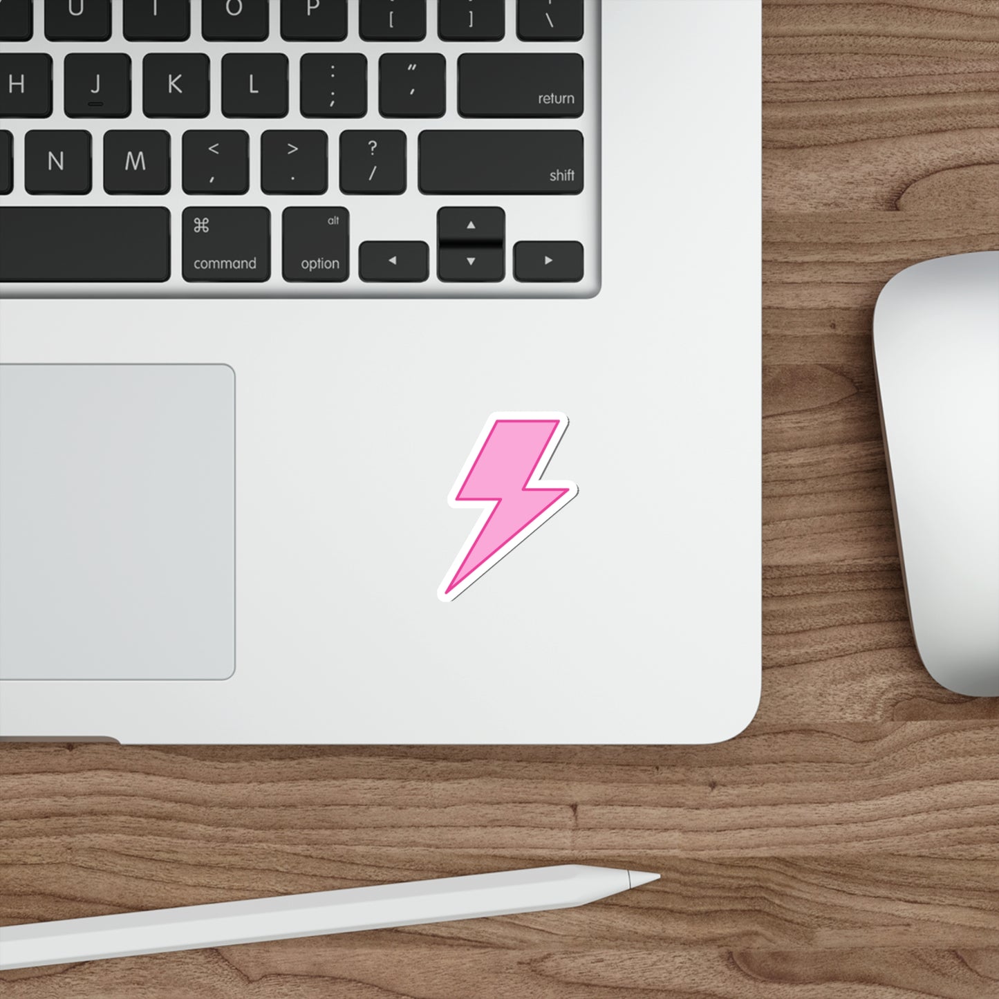 PINK BOLT Die-Cut Stickers Vinyl Stickers Laptop Car Skateboard Luggage Hydroflasks Phone Waterproof