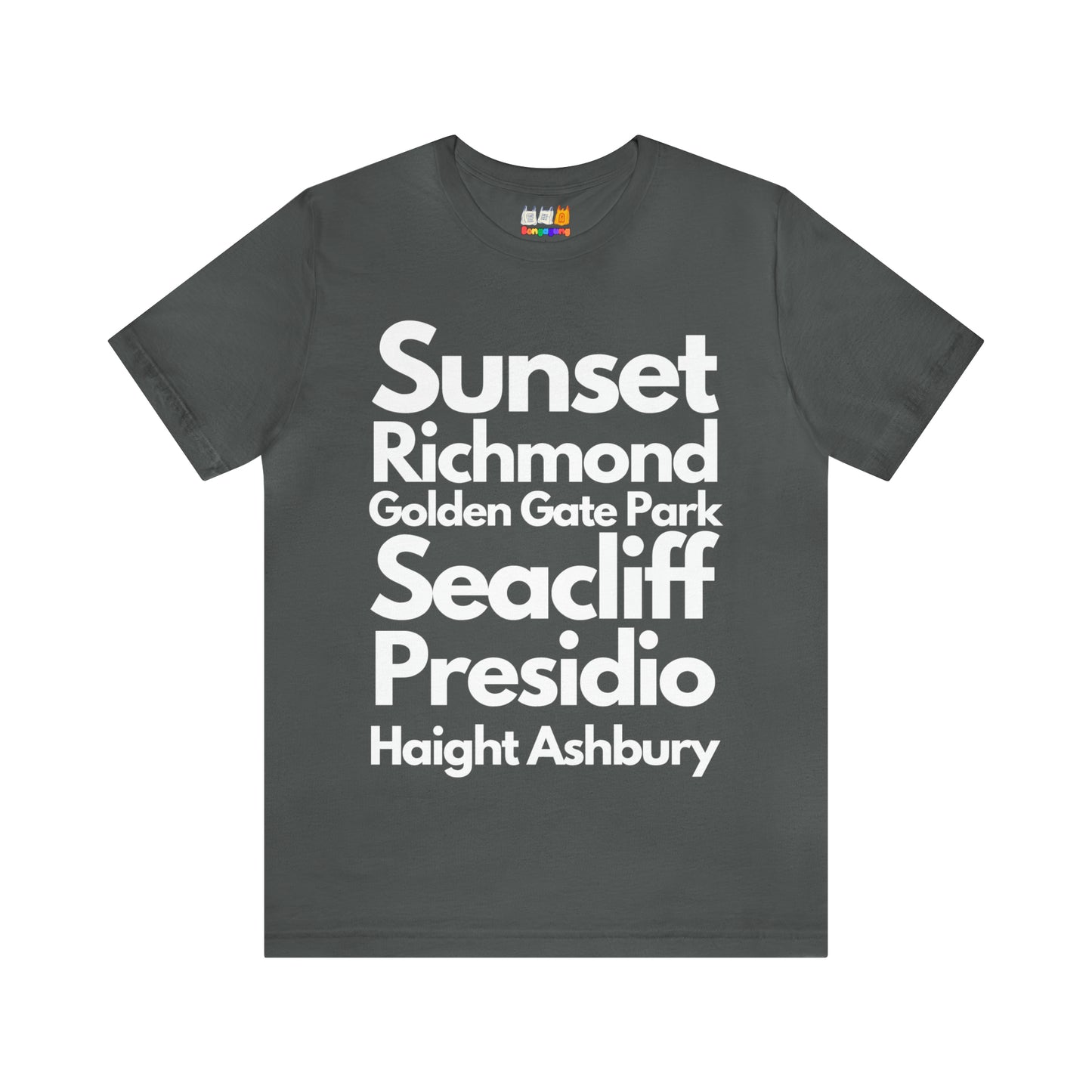 SAN FRANCISCO SUNSET Unisex Jersey Short Sleeve T-SHIRT | San Francisco | Bay Area | California