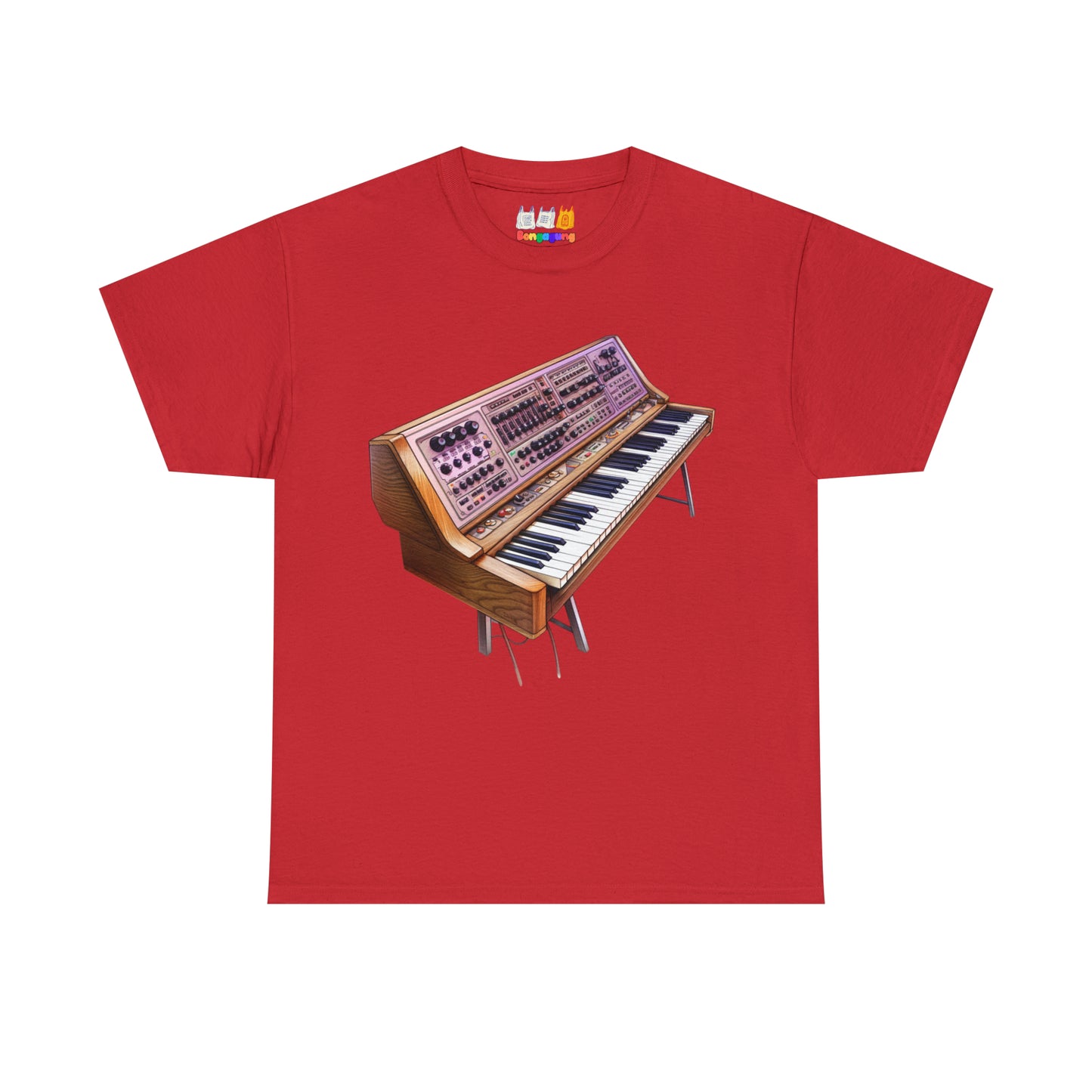 Polyphonic Synthesizer Unisex Heavy Cotton T-Shirt | Electronic Music | Beat Making | Hip Hop | Music Production