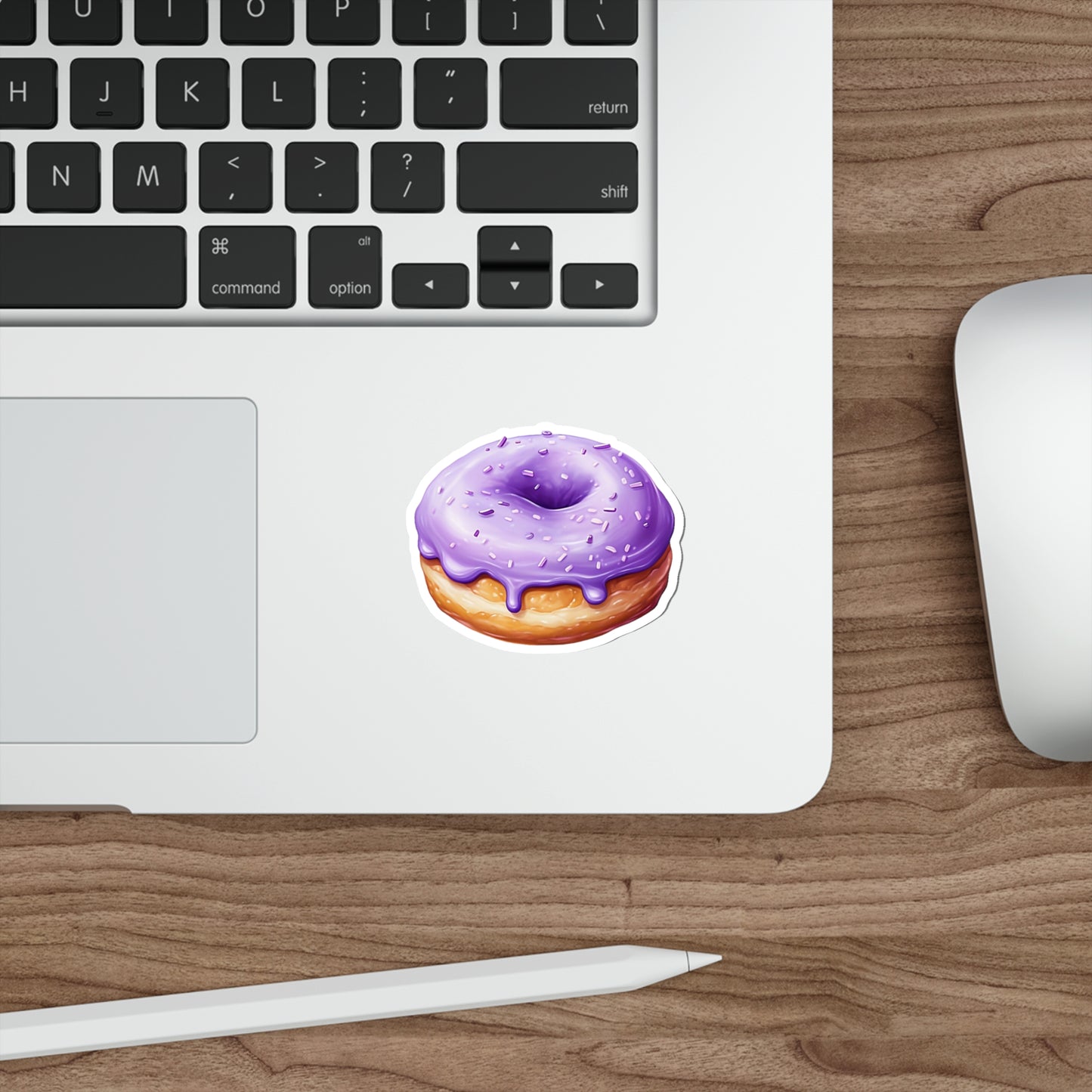 UBE DONUT Die-Cut Stickers | Filipino | Dessert | Purple Yam | Philippines