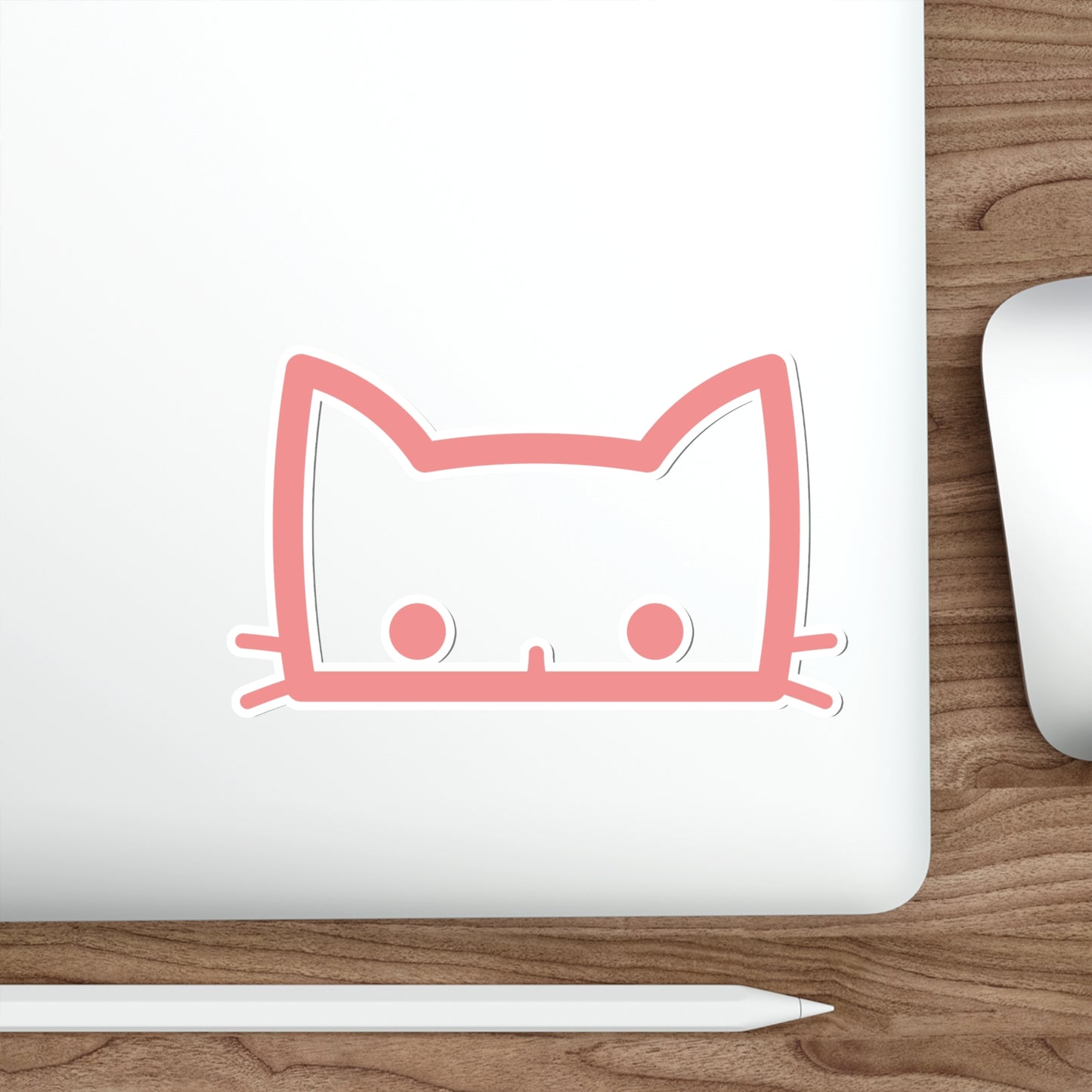 Pink Cat-Die-Cut Stickers | Laptop | Car | Skateboard | Luggage | Phone | Waterproof