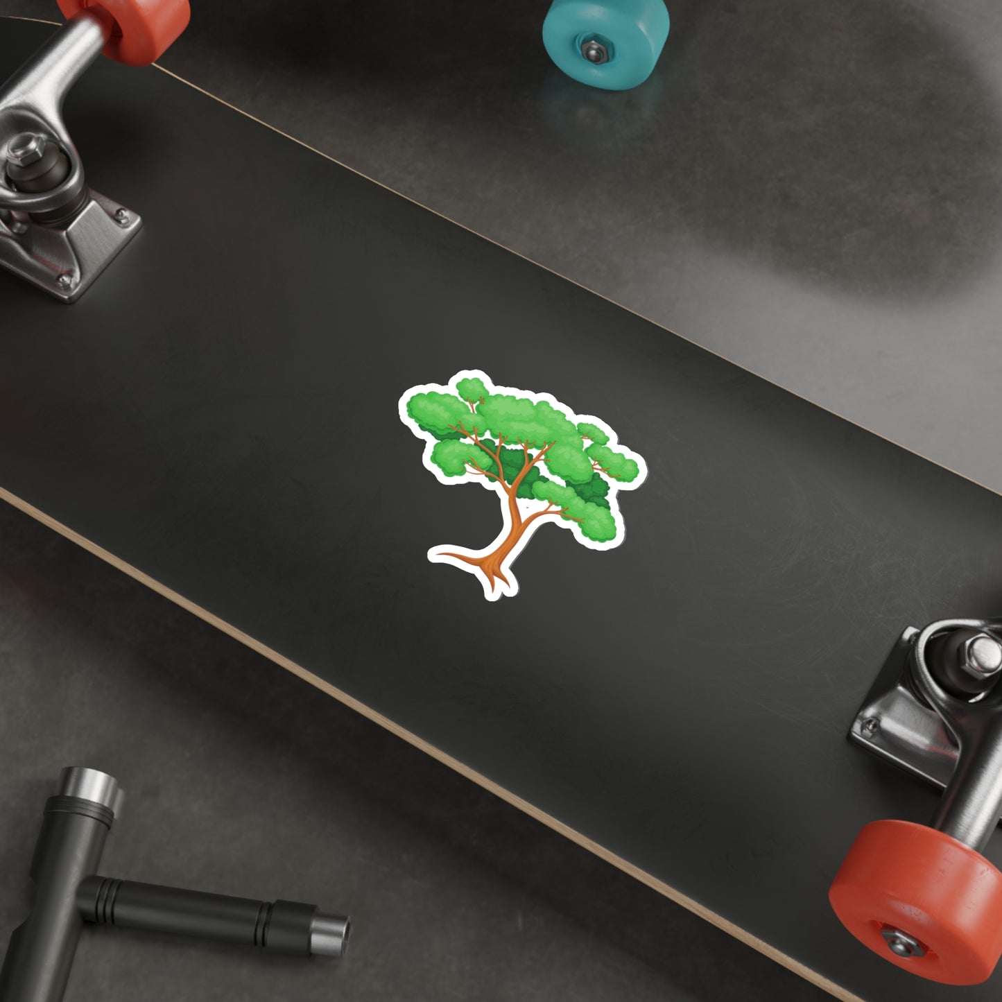 Tree  Die-Cut Stickers Vinyl Stickers Laptop Car Skateboard Luggage Hydroflasks Phone waterproof