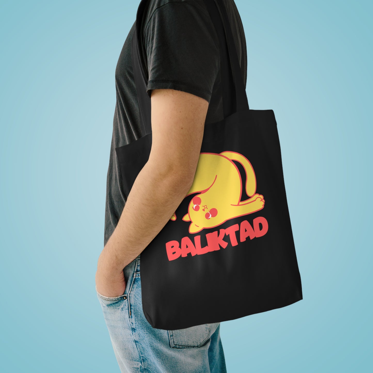 BALIKTAD - Cotton Tote Bag | Cats | Cat lover | Filipino | Tagalog