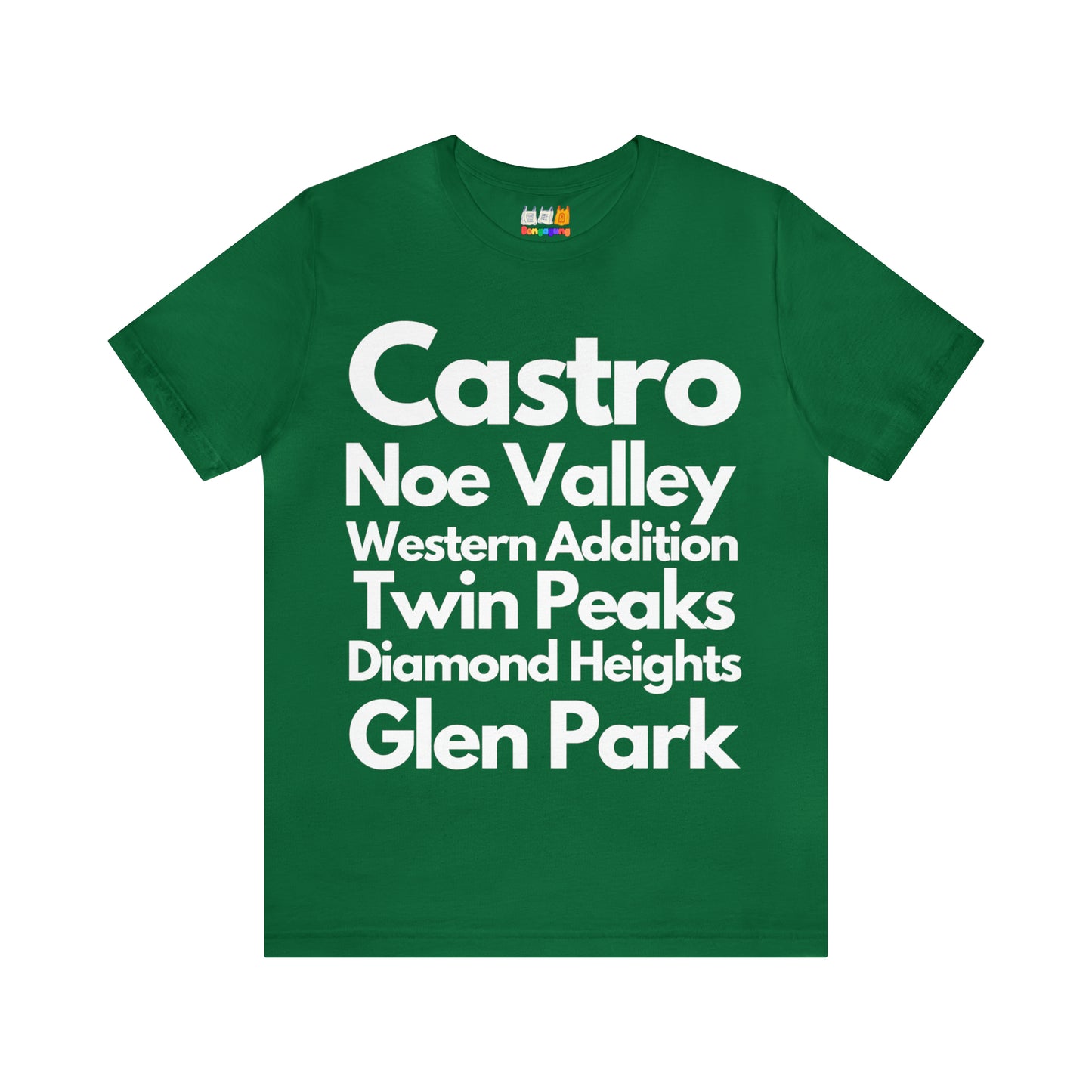 SAN FRANCISCO CASTRO Unisex Jersey Short Sleeve T-Shirt | San Francisco | Bay Area | California