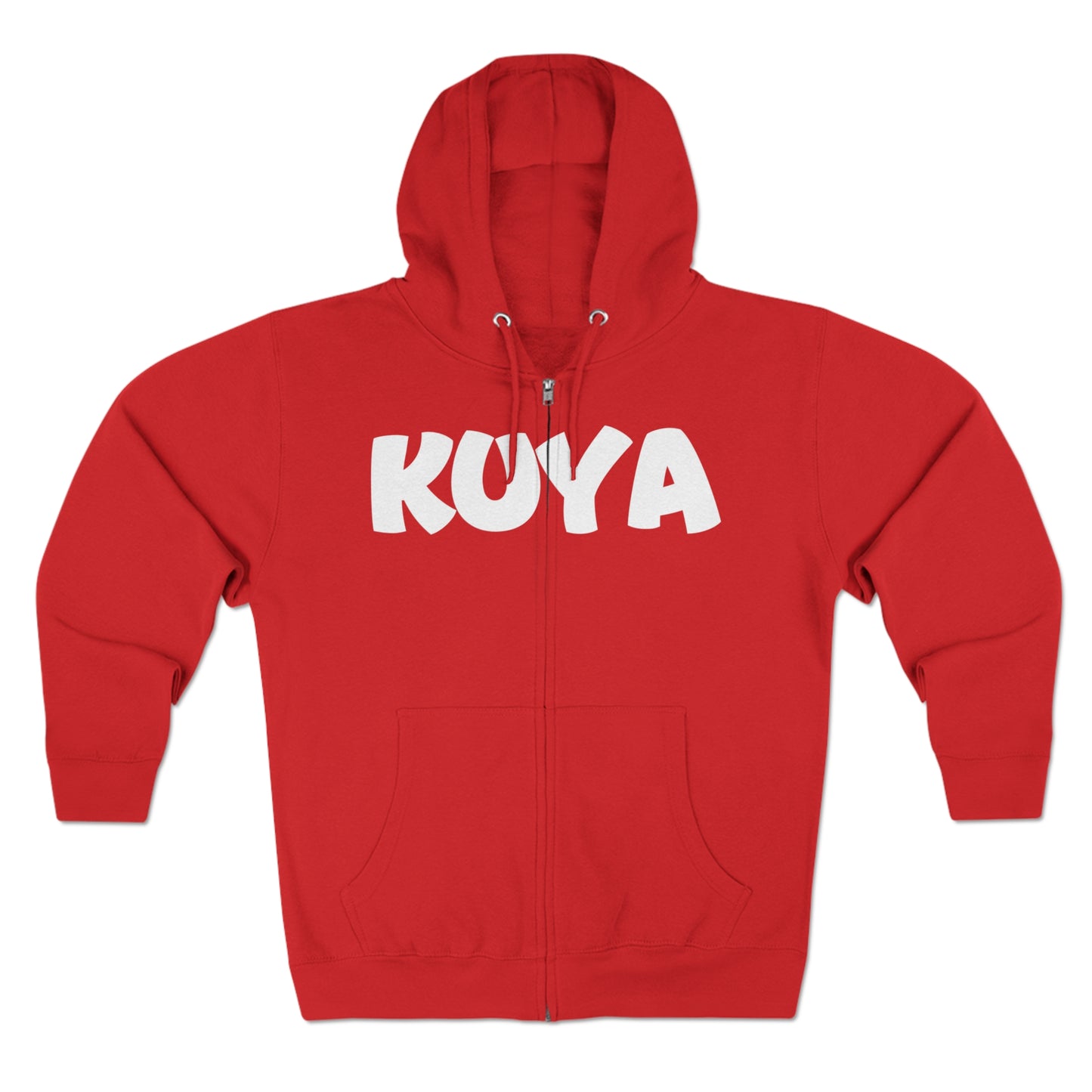 KUYA Unisex Premium Full Zip Hoodie | Filipino | Tagalog | Brother | Family