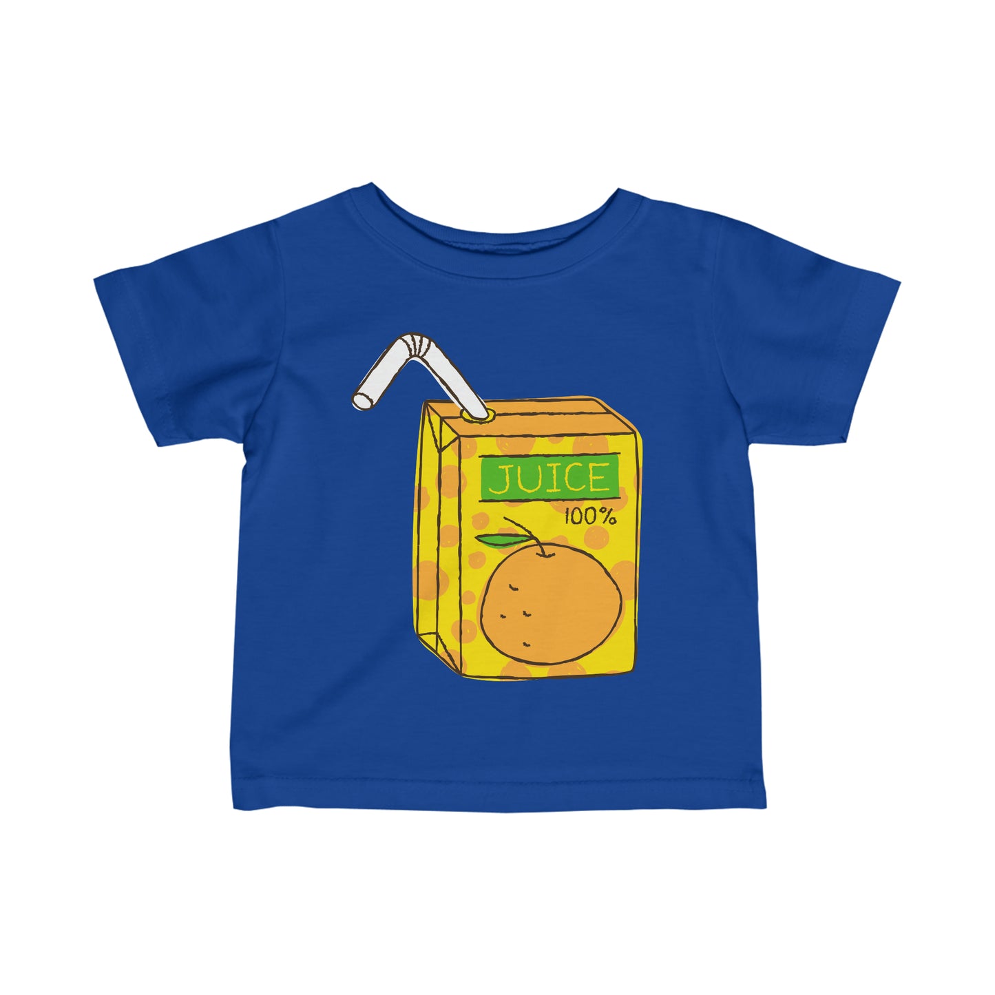 LEMON JUICE BOX Infant Fine Jersey Tee juice box t-shirt snack t-shirt baby shower gift