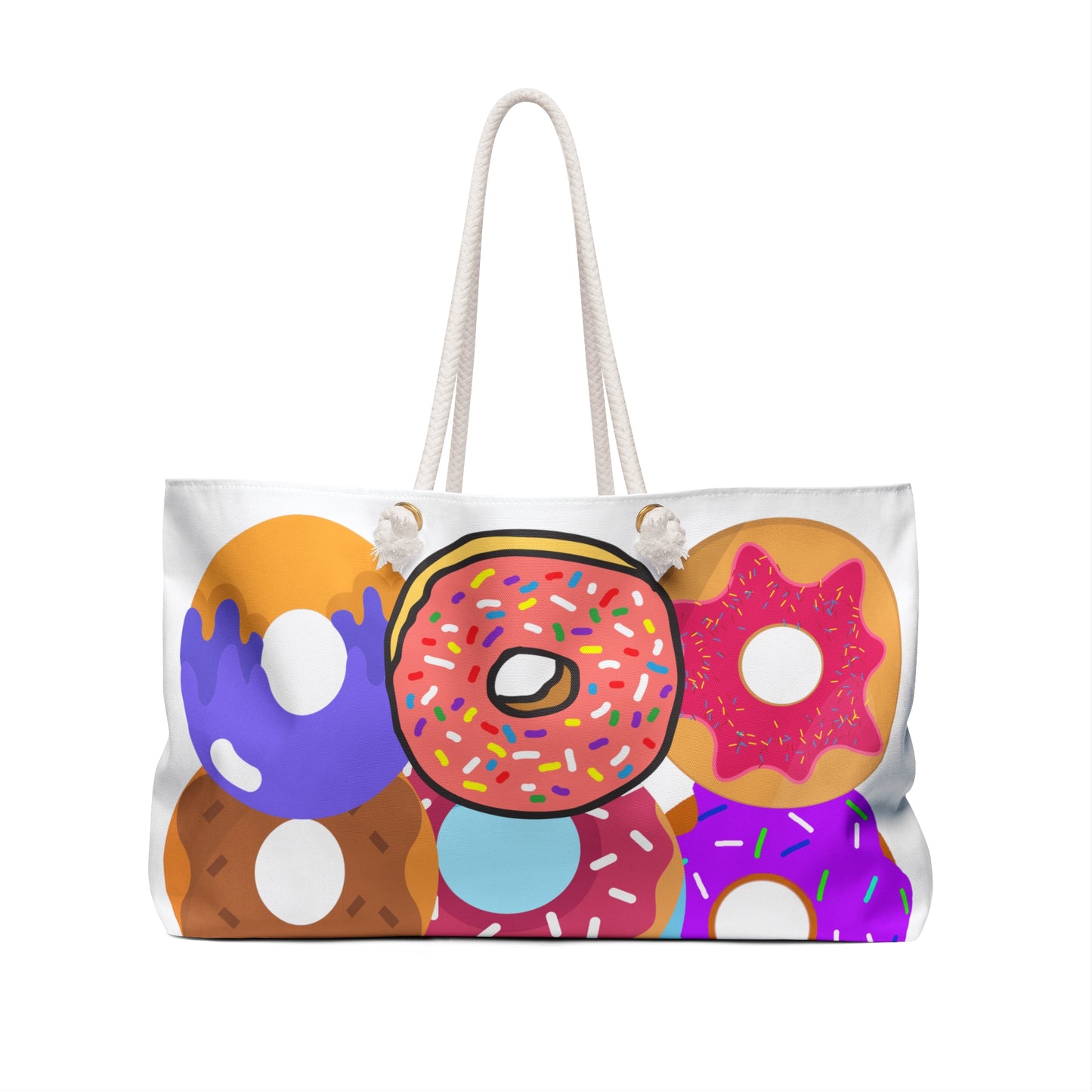 DONUTS Weekender Bag Beach Bag Work Bag School Bag Gym Bag Everyday Bag