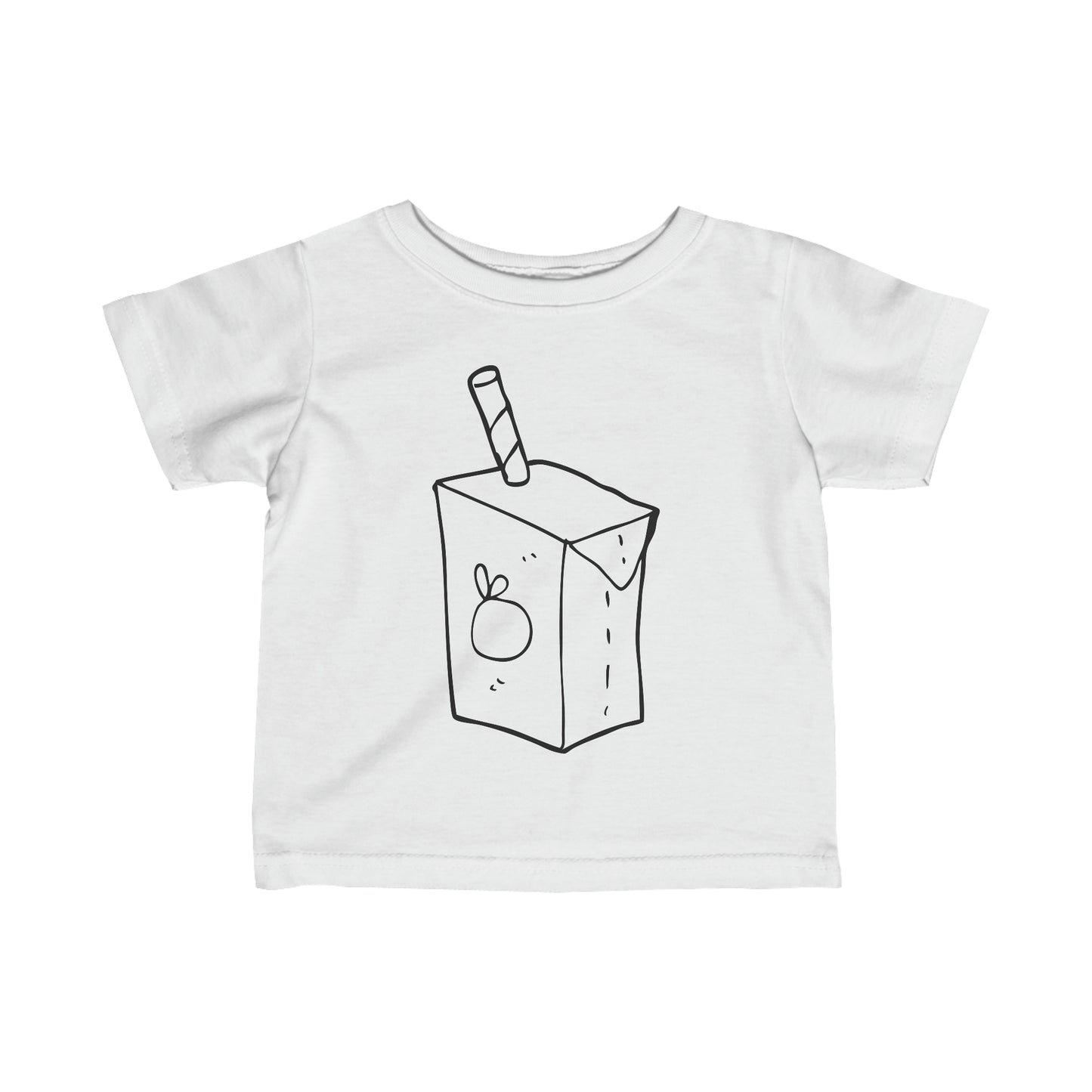 JUICE BOX Infant Fine Jersey Tee BNW juice box t-shirt snack t-shirt baby shower gift