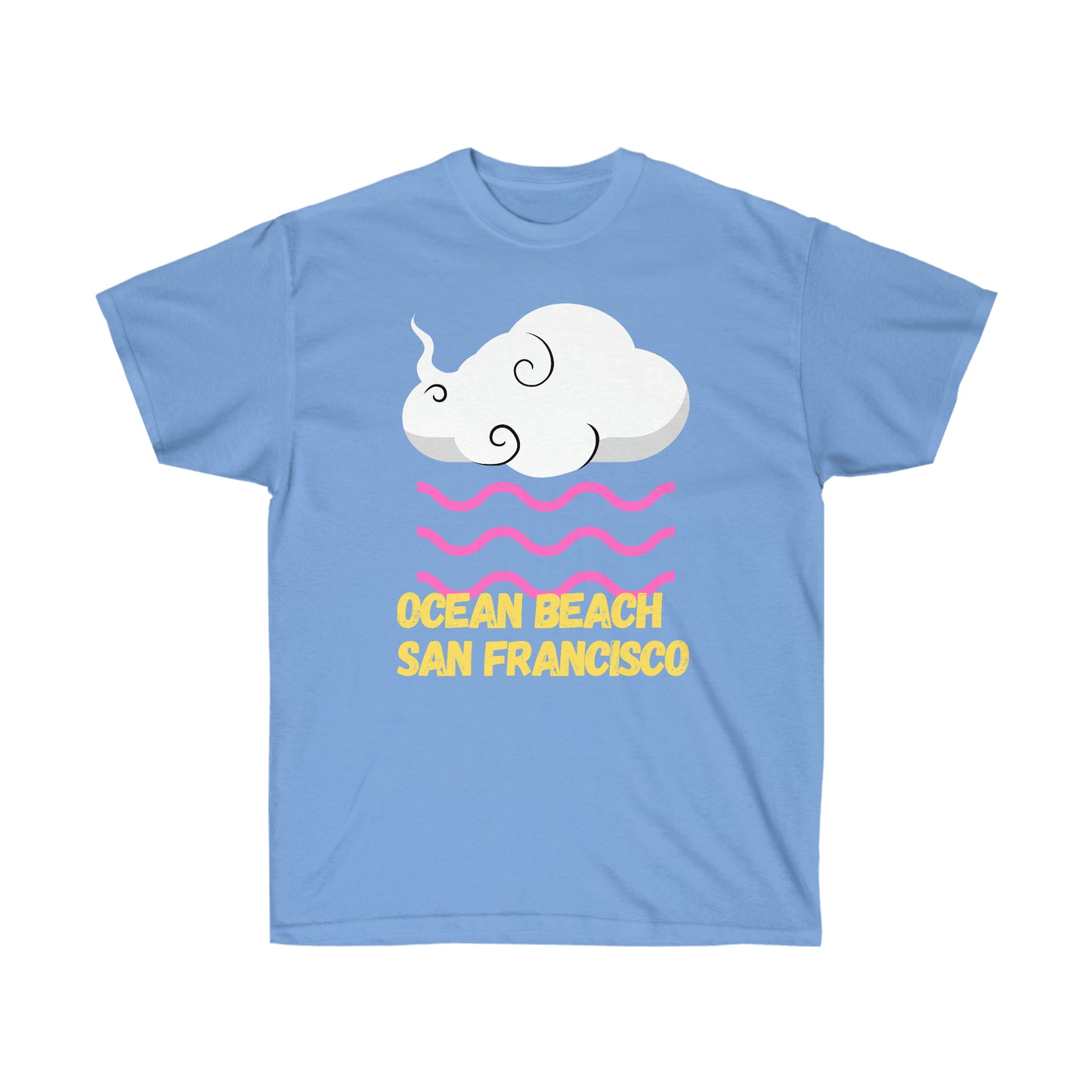 SUNSET SF Unisex Ultra Cotton T-SHIRT San Francisco Bay Area Ocean Beach