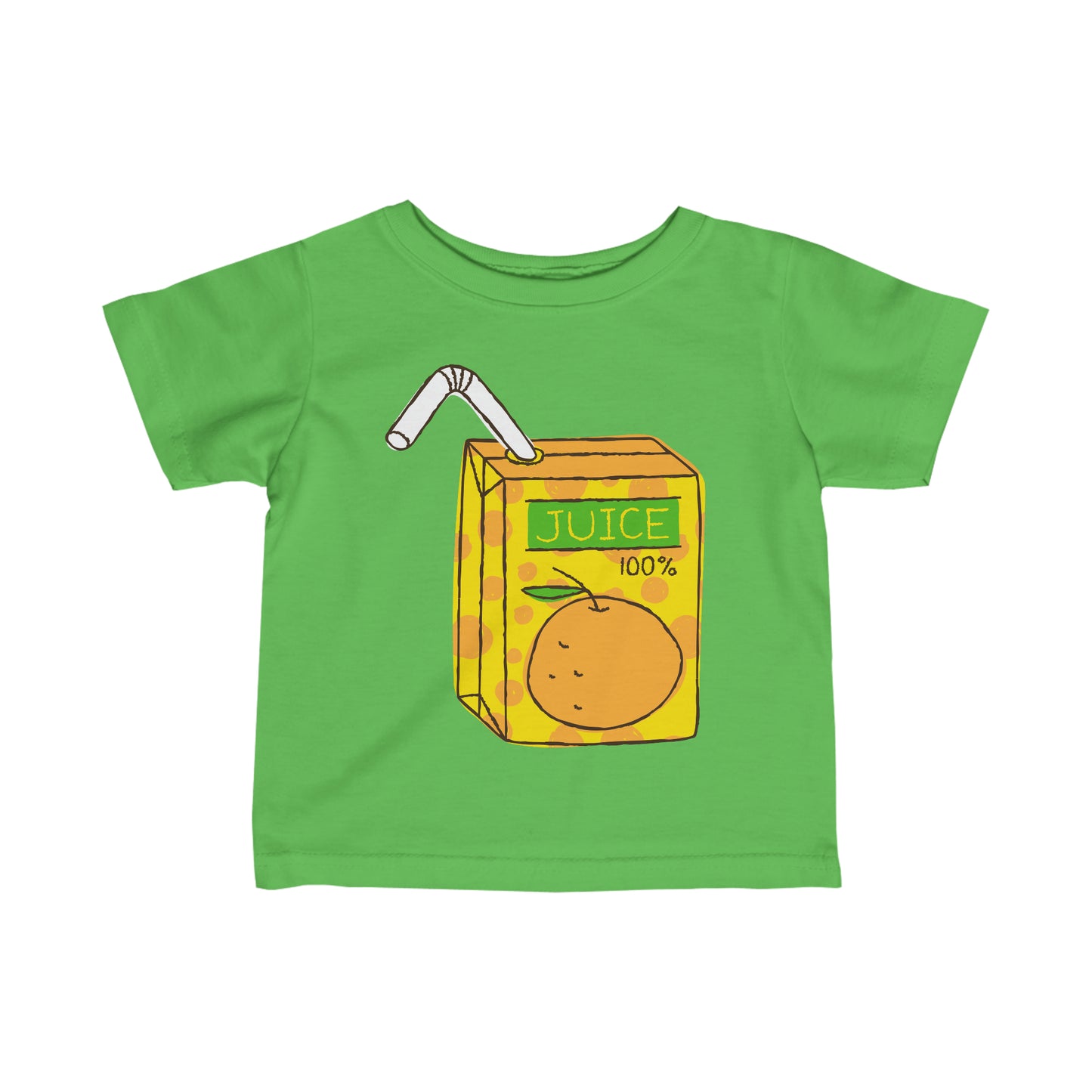 LEMON JUICE BOX Infant Fine Jersey Tee juice box t-shirt snack t-shirt baby shower gift