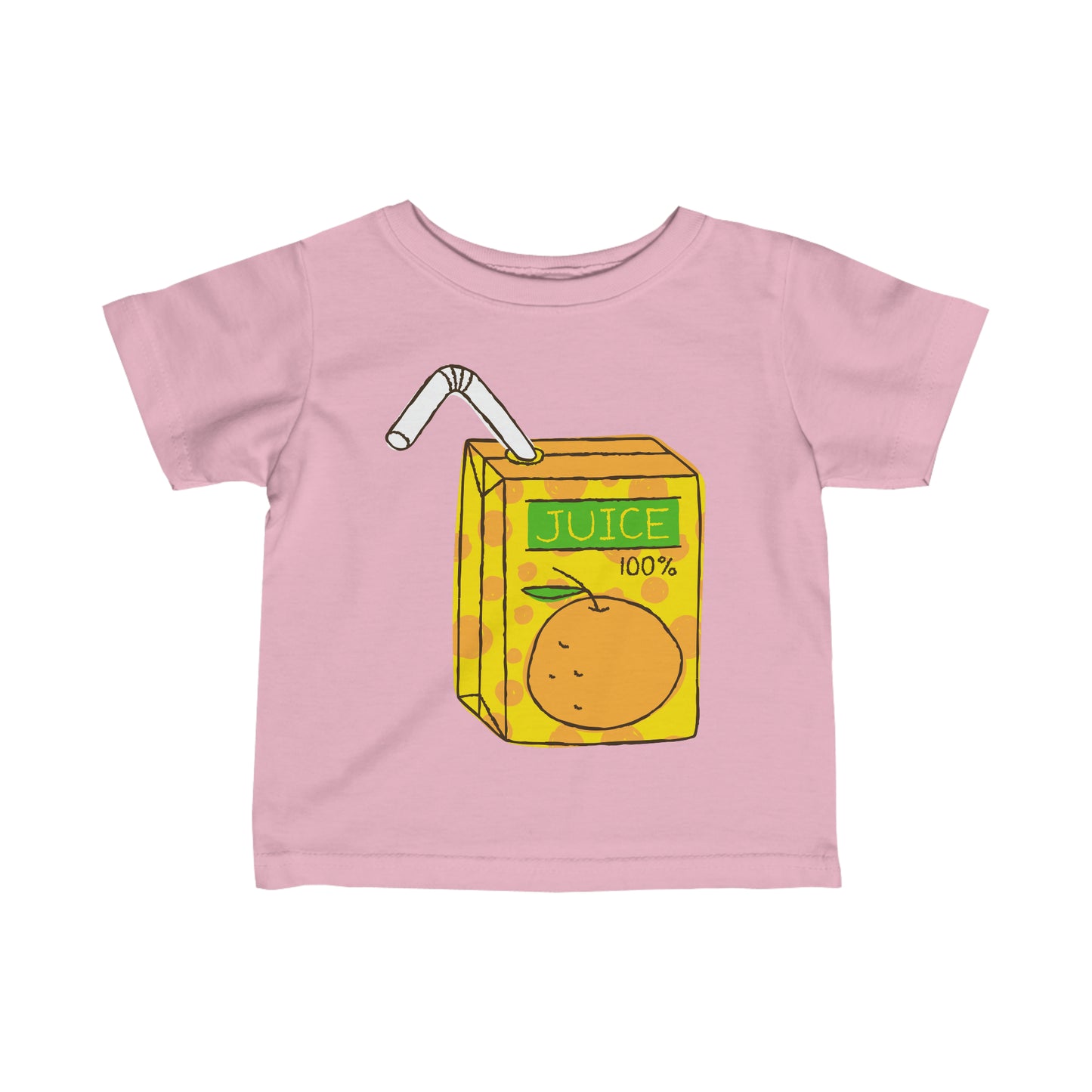 LEMON JUICE BOX Infant Fine Jersey Tee juice box t-shirt snack t-shirt baby shower gift