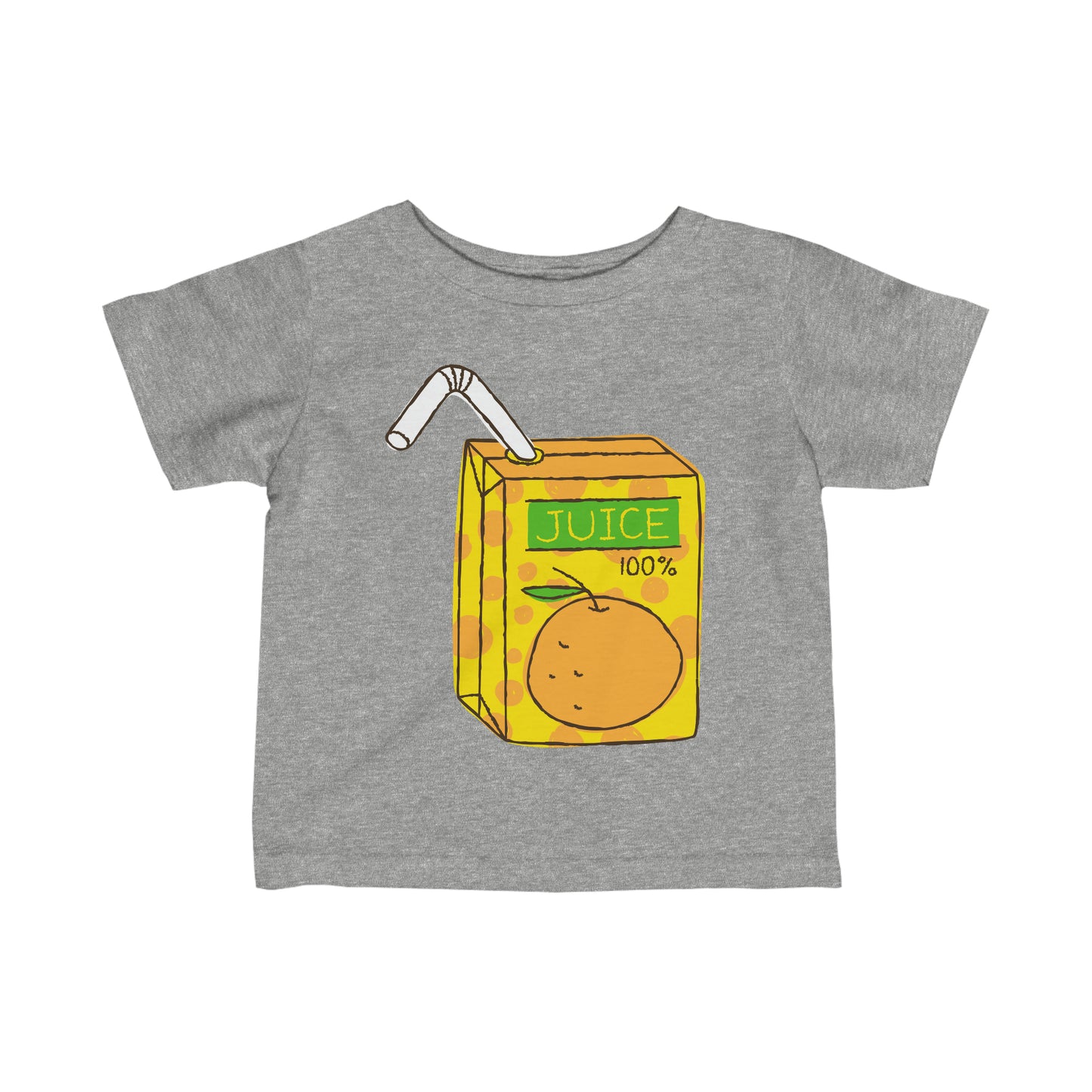 LEMON JUICE BOX Infant Fine Jersey Tee juice box t-shirt snack t-shirt baby shower gift