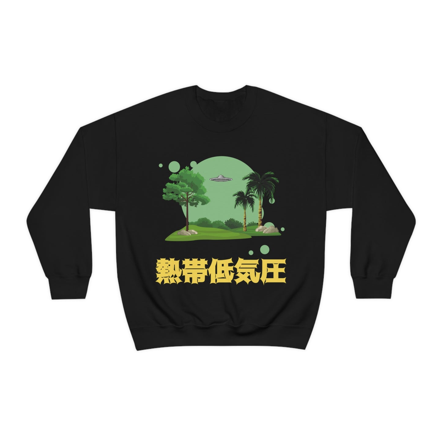 TROPICAL UFO Unisex Heavy Blend Crewneck Sweatshirt