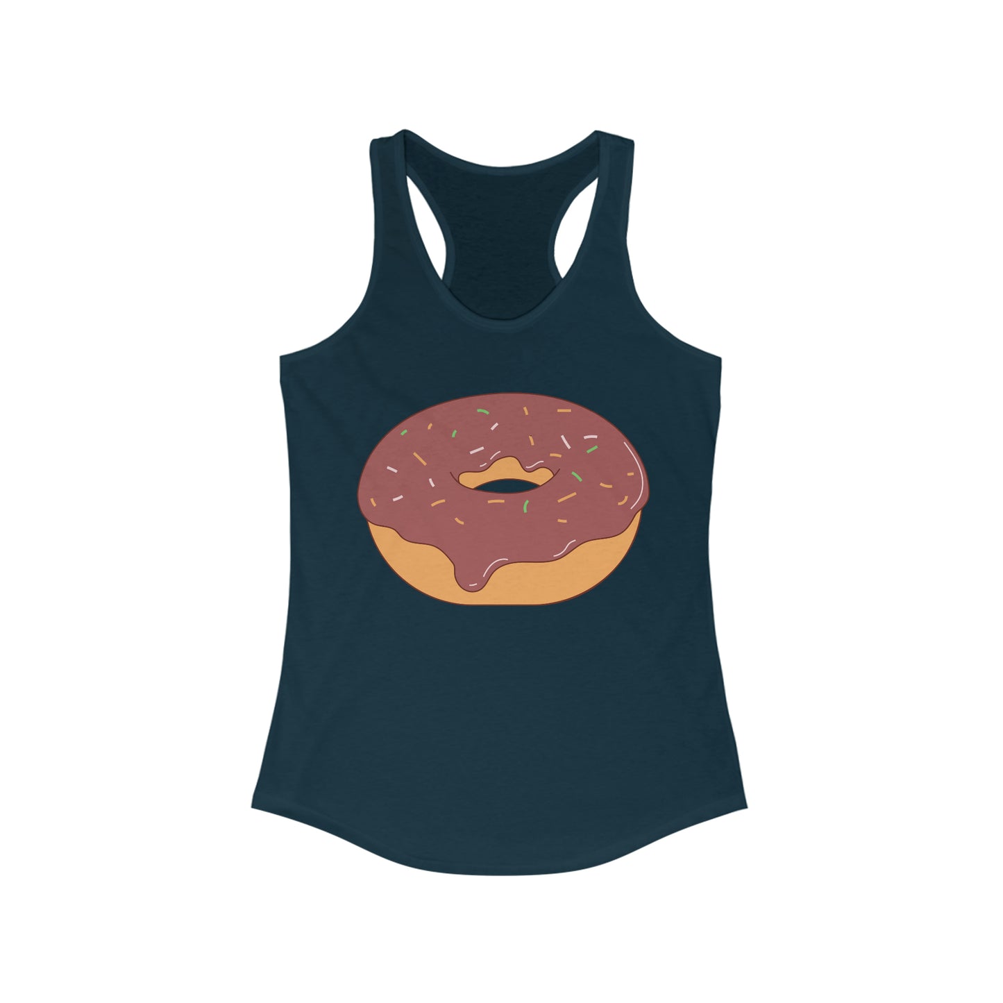 DONUT Women's Ideal Racerback Tank Yoga Pilates Gym Summer Outfit