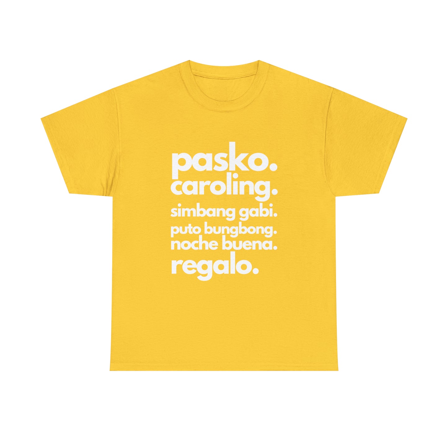 PASKO Unisex Heavy Cotton T-SHIRT